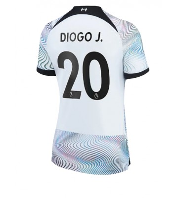 Liverpool Diogo Jota #20 Bortedrakt Kvinner 2022-23 Kortermet